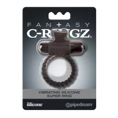   Pipedream Fantasy C-Ringz - vibračný erekčný krúžok - čierny
