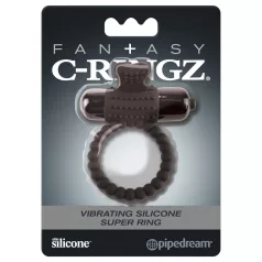   Pipedream Fantasy C-Ringz - vibračný erekčný krúžok - čierny