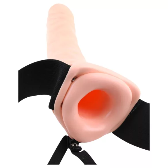 Fetish Fantasy - dutý pripínací dildo - telová farba