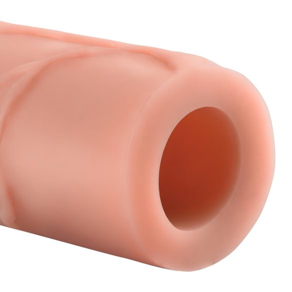 X-TENSION Perfect 1 - verný návlek na penis (17,7cm) - prirodzený