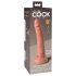 King Cock Elite - realistický dildó s prísavkou - 18 cm - telová farba