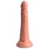 King Cock Elite - realistický dildó s prísavkou - 18 cm - telová farba