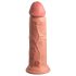King Cock Elite 8 - realistický dildó s prísavkou - 20 cm - naturálny