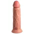 King Cock Elite 8 - realistický vibrátor s prísavkou - 20 cm - telová farba