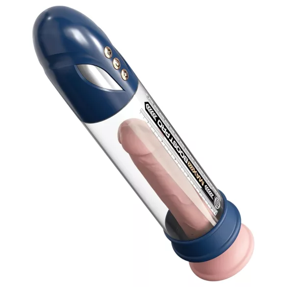 Pump Worx - automatická vákuová pumpa na penis - modrá