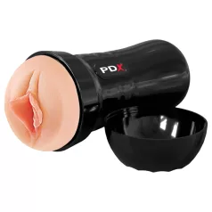   PDX - Wet Pussies Super Luscious Lips - realistická umelá vagína (prírodná farba)