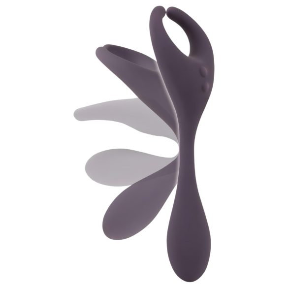 Couples Choice - vibrátor pre páry - 2 motory - dobíjací, fialový