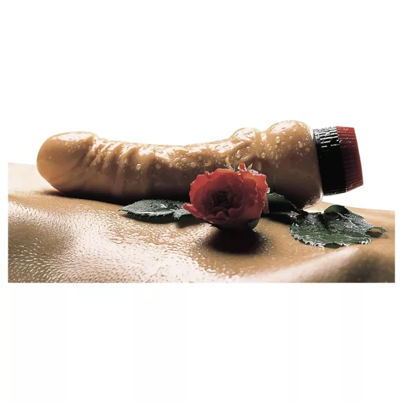 You2Toys - vibrátor realistický - telová farba