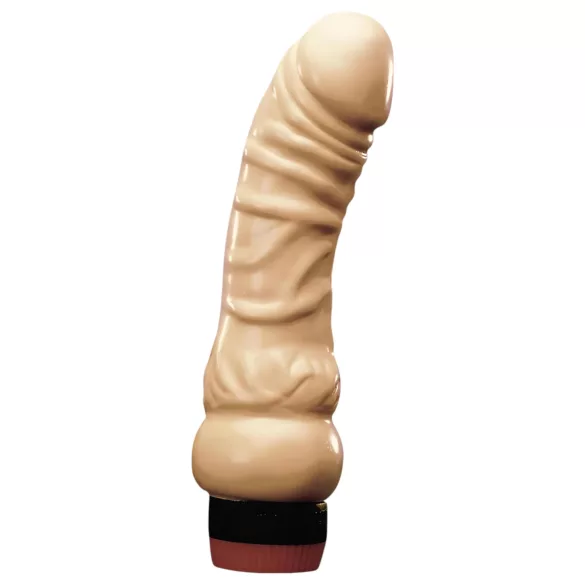 You2Toys - vibrátor realistický - telová farba