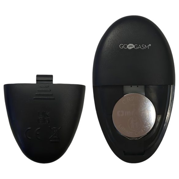 GoGasm Panty - nabíjací, diaľkový klitoris vibrátor (čierny)