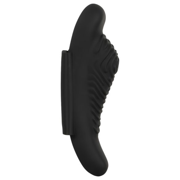 GoGasm Panty - nabíjací, diaľkový klitoris vibrátor (čierny)