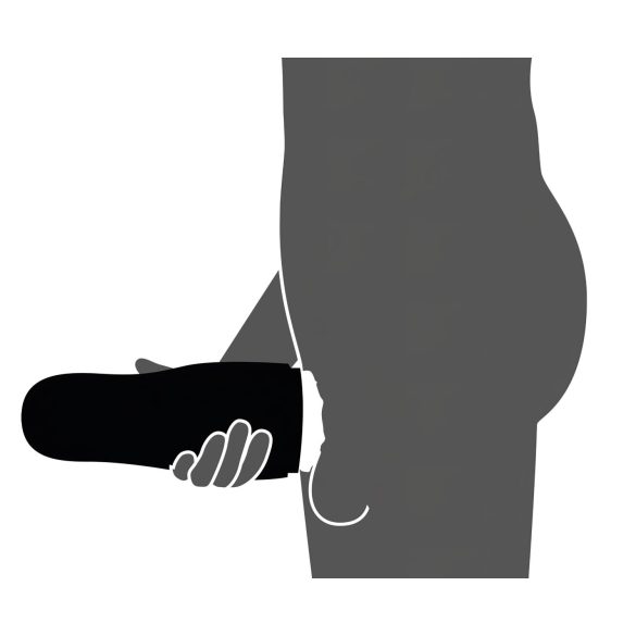 Rebel 3 Function - akumulátorový, zohrievací umelý masturbačný rukáv