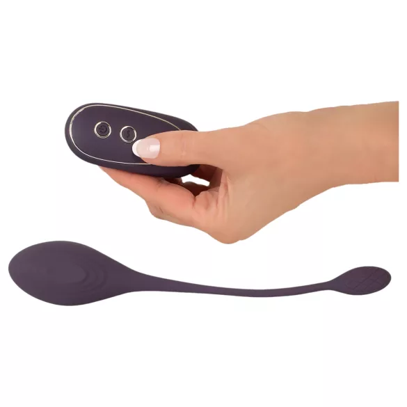 You2Toys - vibračné vajíčko na diaľkové ovládanie - akumulátorové - fialové