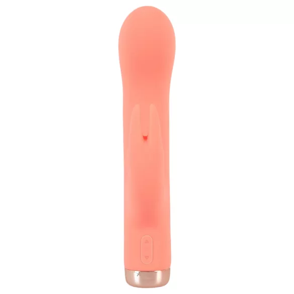 You2Toys - mini králičí vibrátor - nabíjateľný - broskyňová farba