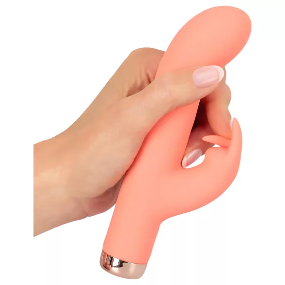 You2Toys - mini králičí vibrátor - nabíjateľný - broskyňová farba