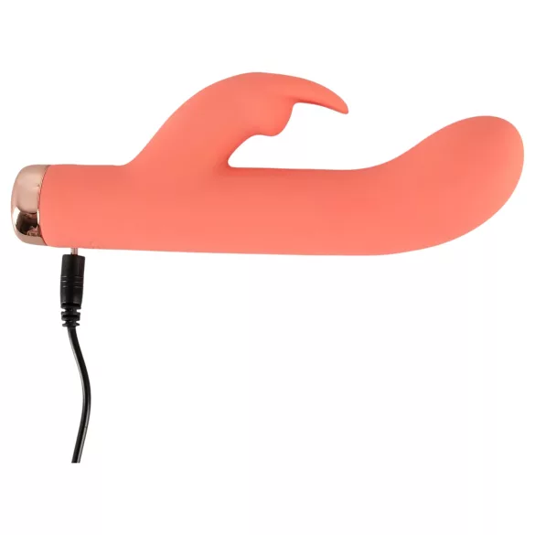 You2Toys - mini králičí vibrátor - nabíjateľný - broskyňová farba