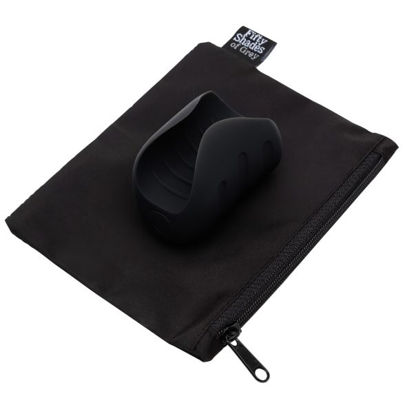 Päťdesiat odtieňov sivej Sensation - žaluďový vibrátor (čierny)