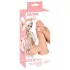 Nature Skin - realistický dildo s kožou - 20cm - telová farba