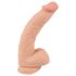 Natute Skin - realistický dildo - 25 cm - prírodná farba