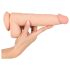Natute Skin - realistický dildo - 25 cm - prírodná farba