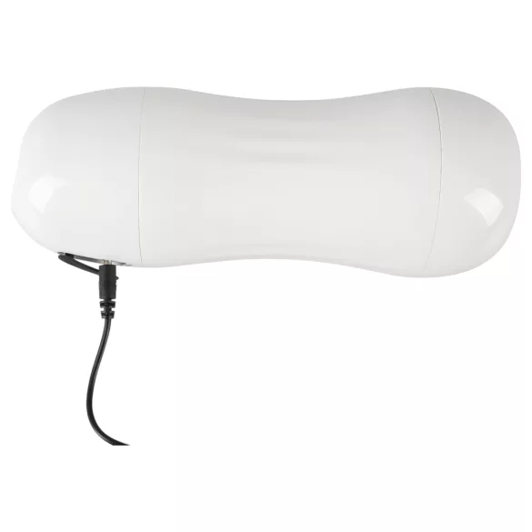 STROKER - masturbátor s vibráciou a saním - dobíjací - biely