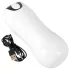 STROKER - masturbátor s vibráciou a saním - dobíjací - biely