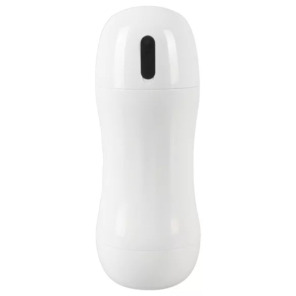 STROKER - masturbátor s vibráciou a saním - dobíjací - biely