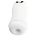 STROKER - masturbátor s vibráciou a saním - dobíjací - biely