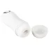 STROKER - masturbátor s vibráciou a saním - dobíjací - biely