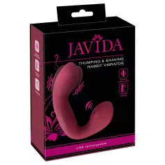   Javida Thumping - pulzujúci G-bod a klitoris vibrátor (červený)