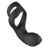 Svakom Benedict - vibračný erekčný krúžok s stimuláciou hrádze - čierny