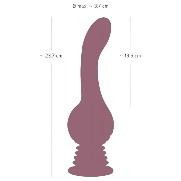 You2Toys - vibrátor na G-bod - silný vibrátor - fialový