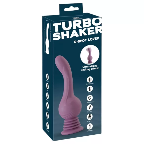 You2Toys - vibrátor na G-bod - silný vibrátor - fialový