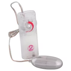 You2Toys - vibračné vajíčko - strieborné