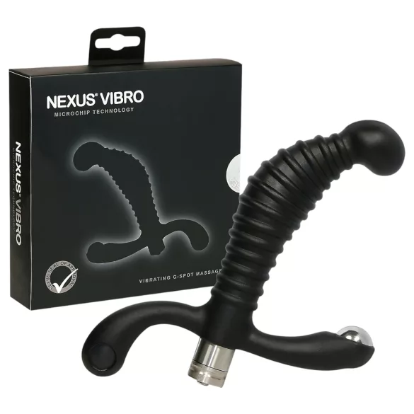 Nexus Vibro - vibrátor na prostatu - čierny