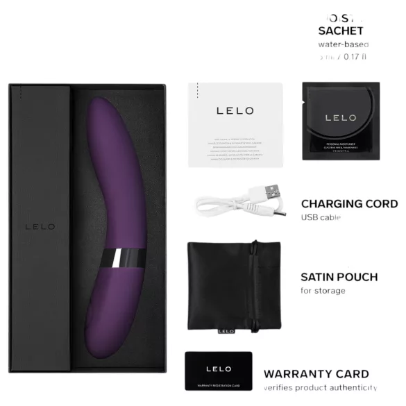LELO Elise 2 - vibrátor pre ženy - silný - silikon/lila