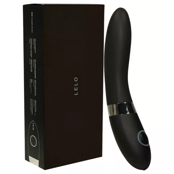 LELO Elise 2 - vibrátor pre ženy - vodeodolný silikón - čierny