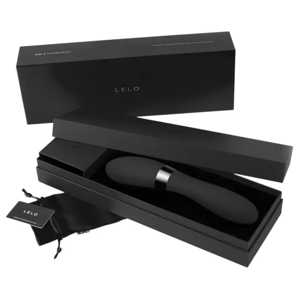 LELO Elise 2 - vibrátor pre ženy - vodeodolný silikón - čierny
