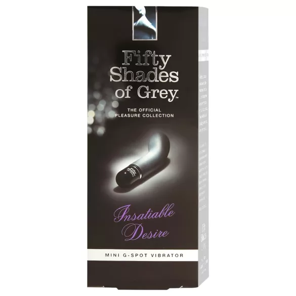 Fifty Shades of Grey - vibrátor na G-bod - sivý