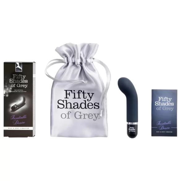 Fifty Shades of Grey - vibrátor na G-bod - sivý