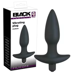 Black Velvets - análny vibrátor plug - stredný