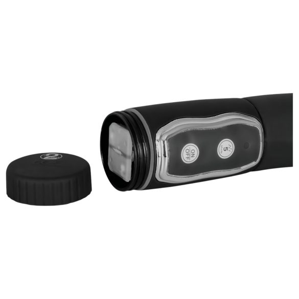 You2Toys - masážer prostaty - rotačný vibrátor - čierny