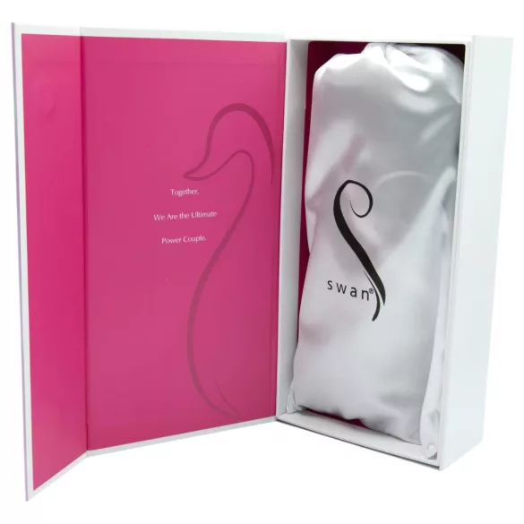 The Swan Wand - masážny vibrátor na batériu - ružový