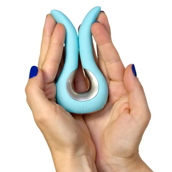 G-vibe Mini - vibrátor pre bod G - silikónový - USB nabíjanie - mätová farba