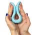 G-vibe Mini - vibrátor pre bod G - silikónový - USB nabíjanie - mätová farba