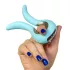 G-vibe Mini - vibrátor pre bod G - silikónový - USB nabíjanie - mätová farba