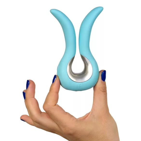 G-vibe Mini - vibrátor pre bod G - silikónový - USB nabíjanie - mätová farba