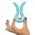 G-vibe Mini - vibrátor pre bod G - silikónový - USB nabíjanie - mätová farba
