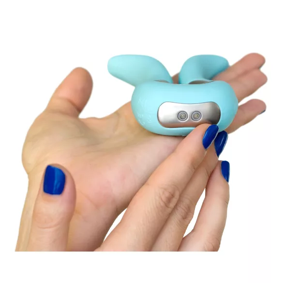 G-vibe Mini - vibrátor pre bod G - silikónový - USB nabíjanie - mätová farba