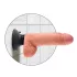 King Cock - vibrátor s prísavkou - 18 cm - realistický natúr